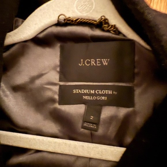 J. Crew Womens Black Trench Coat - Picture 4 of 4